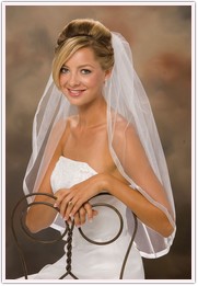 Waist Length Veils