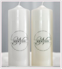 Personalized Candles