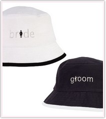 Hats for the Bride & Groom