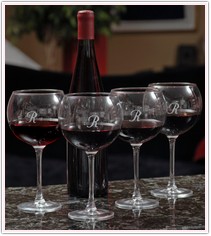 Red Wine Glass Set of 4
