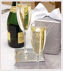 Personalized Champagne Glasses