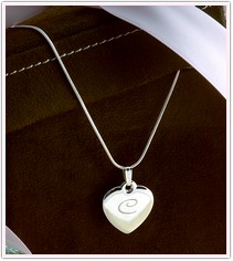 Personalized Heart Necklace