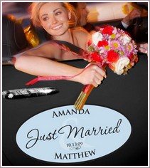 Wedding Window Cling