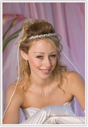 Pearl Twist Wedding Tiara
