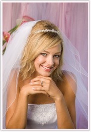 Frosted Glamour Bridal Tiara