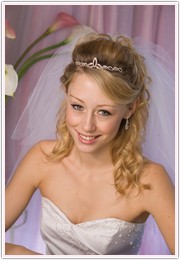 Celtic Knot Wedding Tiara Gold or Silver