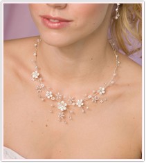 Sweet Flower Necklace & Earrings