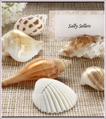 Shell Place Card Holders & Tags