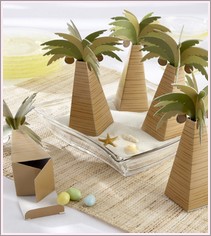 Palm Tree Favor Boxes