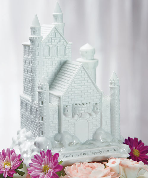 Fairy Tale Dreams Collection Castle Cake Topper - Click Image to Close