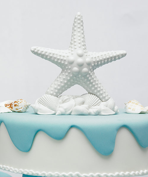 Seaside Starfish Cake Topper - Click Image to Close