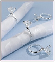 Diamond Napkin Rings