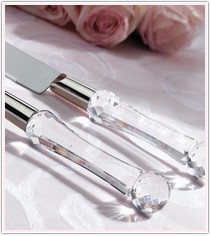 Wedding Cake Knife and Server Set