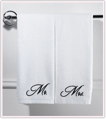 Mr. & Mrs. Hand Towels