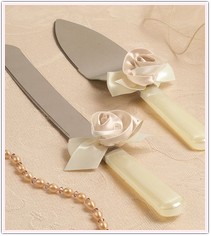 Blush Ivory Collection Cake Service Set