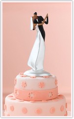 The Kiss Wedding Cake Topper