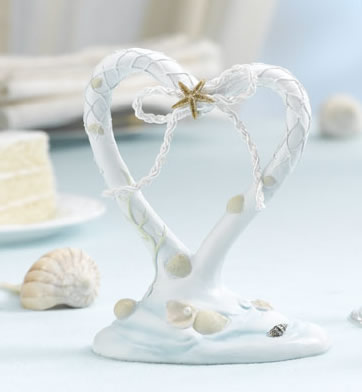 Coastal Mist Collection Wedding Cake Topper - Click Image to Close