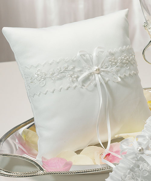 Sweet Art Collection Square Ring Pillow