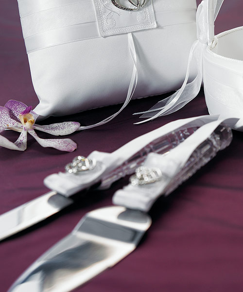 Double Heart Cake Serving Set