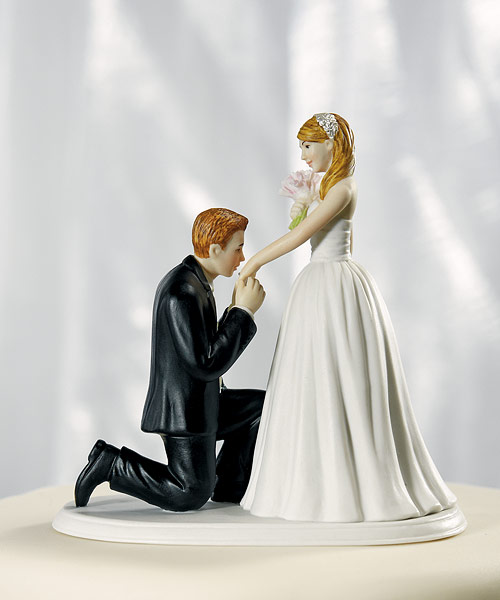 A Fairy Tale Moment Wedding Cake Topper