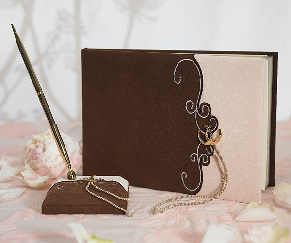 Romantic Vintage Western Collection Guest Book