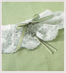 Celtic Charm Bridal Garter