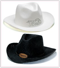Bride & Groom Cowboy Hats