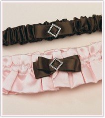 Chocolate & Strawberry Cream Garter Set