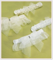Bridal Tapestry Garter Set