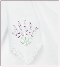Stems of Lavender Handkerchief