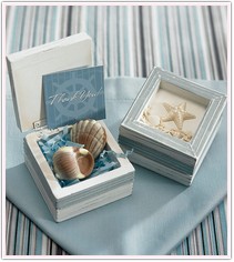 Wooden Beach Trinket Boxes