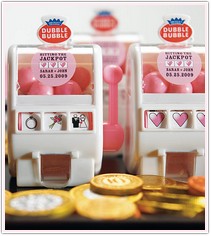 Slot Machine Favor Gumballs Included