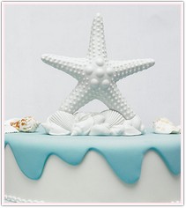 Seaside Starfish Cake Topper