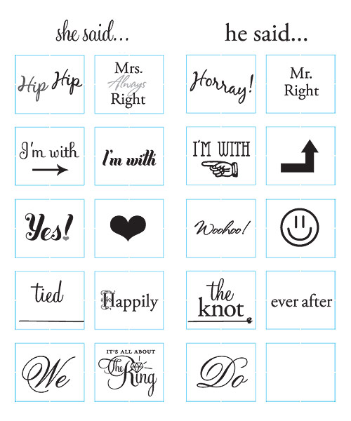 Express Yourself Wedding Cake Toppers 40 Choices! - Click Image to Close